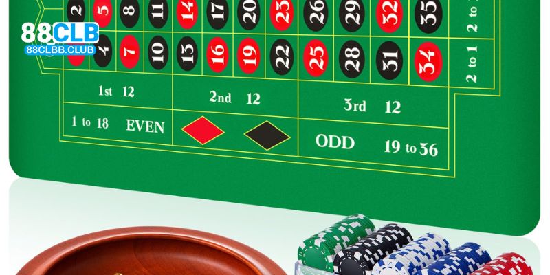 Bàn cược Roulette chất lượng được cung cấp tại 88CLB