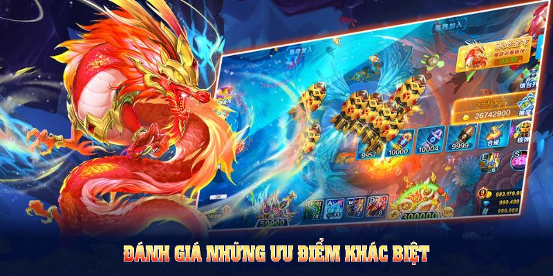 Đánh giá những ưu điểm khác biệt trong game bắn cá tại 88CLB